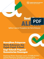 Sosialisasi ALPHA 2019