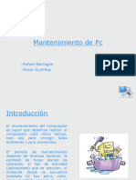 Mantenimiento PC