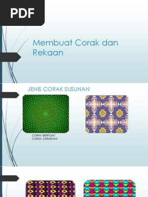Membuat Corak Dan Rekaan Pdf