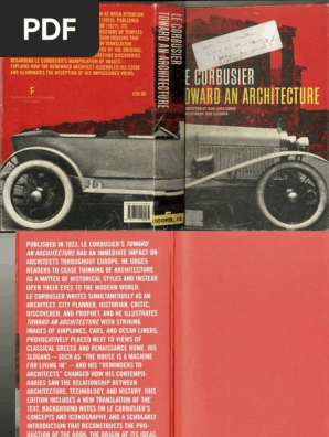 toward an architecture le corbusier