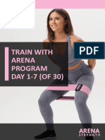 Train With Arena 7 Day Glute Activation Challenge