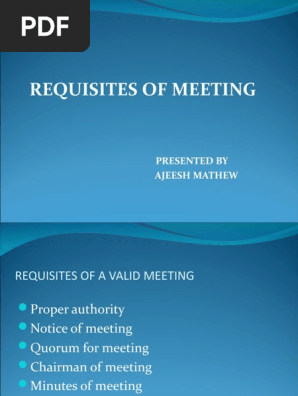 Meeting