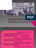 Sejarah Perkembangan Kebidanan di Indonesia