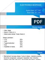 01 Elektronika Geofisika - Pendahuluan