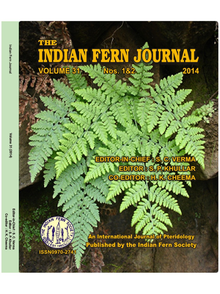 PDF) Spore Morphology and Ornamentation of Fern and Fern-Allies