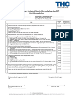 Form-Checklist Kesiapan Mesin HD Dan