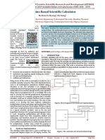 Arduino Based Scientific Calculator PDF