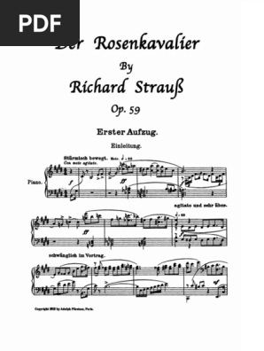 Der Rosenkavalier フルスコア