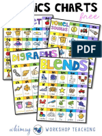 Free Phonics Reference Charts Whimsy Workshop Teaching