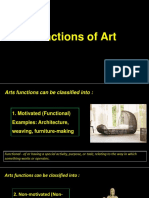 L1 Functions of Art