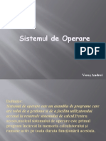Sistemul de Operare