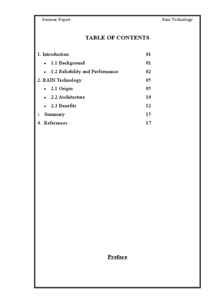 Overview of RAIN Technology Solutions | PDF | Computers