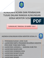 RAPAT RUNDOWN DAN PEMBAGIAN TUGAS KUNKER MENTERI SOSIAL RI boy