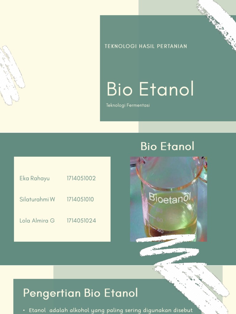 Bioetanol adalah