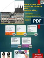 Perencanaan Apbd Kabupaten Pasaman Barat