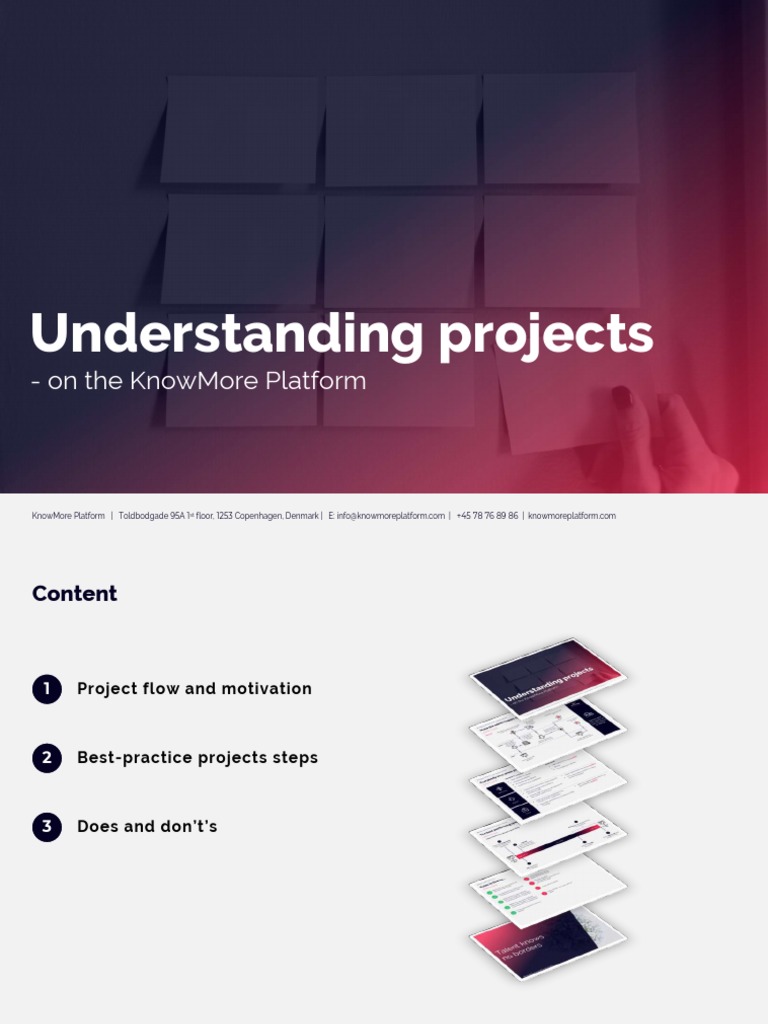 Understanding Projects PDF | PDF | Motivation | Motivational
