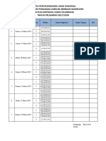 Daftar Hadir Pengawas USBN 2018