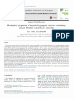 Mechanical properties of recycled aggregate concrete containing ternary blended cementitious materials _ Elsevier Enhanced Reader