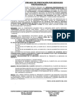 CONTRATO PRIVADO DE PRESTACIÓN POR SERVICIOS PROFESIONALES - Castro-Guerra