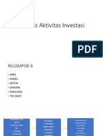 Analisis Aktivitas Investasi