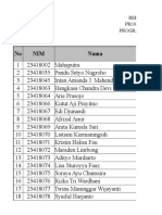 Kemenperin Semester I - 2018-2019 (Rekap)