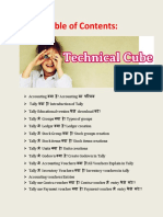 Tally Ebook Technical Cube PDF