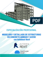Brochure Modelado y Detallado de Estructuras en Concreto Armado y Acero Con Autodesk Revit