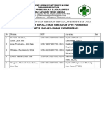 DAFTAR PERANGKAT KEGIATAN PENGADAAN