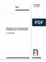 Covenin 221-2001 PDF