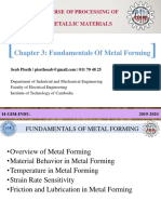 Chapter 3-Fundamentals of Metal Forming