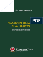 GONZALEZ PABLO PROCESOS SELECCION PENAL NEGATIVA