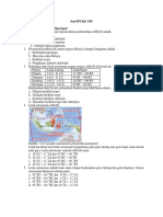 Soal PAS IPS Kls VIII