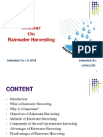 Civil Rainwater harvesting ppt