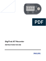 PhilipsDigiTrak XT Instructions For Use (English)