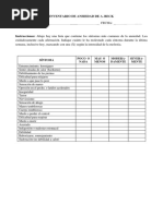 Beck Ansiedad Depresion Desesperanza