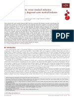 Comparison of Epigenetic Versus Standard Induction Chemotherapy For Newly Diagnosed Acute Myeloid Leukemia Patients