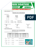 Clasificacion de Los Acidos para Cuarto de Secundaria