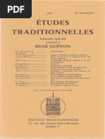 Etudes Traditionnelles v52 N 293-295 Jul-Nov 1951 Special Rene Guenon REPRINT PDF