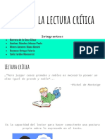 Fases de La Lectura Crítica