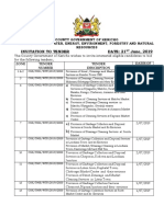 Advert For The Provision of Garbage Collection and Cleaning Services Within Kericho County