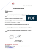 Comunicado 15-Orientaciones Pedagogicas DNE-MT