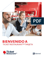 Manual Uso Ticket Restaurant Tarjeta 2017