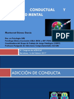 Adicción Conductual y Enfermedad Mental