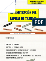 Administración Del Capital de Trabajo