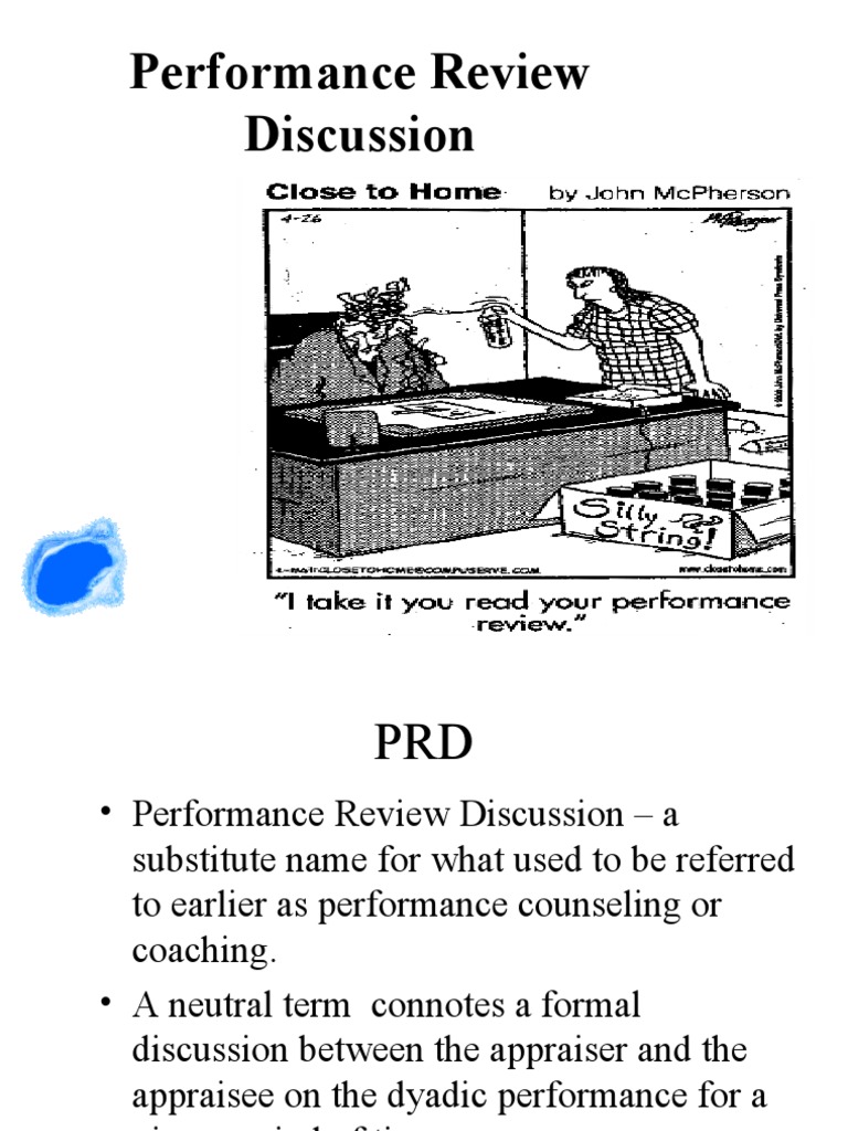 Performance Review Discussion | PDF