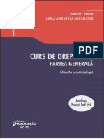 Boroi Drept Civil Partea Generala PDF