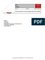 NT 2-12 - Sistema de Proteção Contra Descargas Atmosféricas (SPDA) PDF