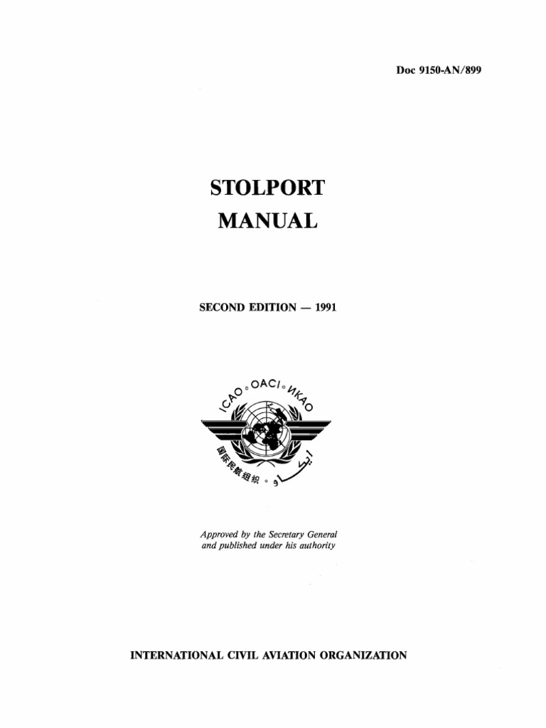 9150 Stolport Cons en | PDF | Runway | Aviation