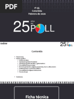 Encuesta Invamer Sobre Aprobación de Alcaldes y Gobernadores