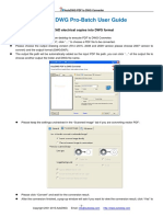 PDF To DWG Pro Batch User Guide